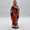 Autorosenkranz Goldene Rose White an Marienstatue