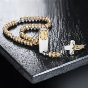 Ghirelli ROSALET Traditional Gold und Silber mit Kristallbesatz