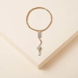 Ghirelli ROSALET Traditional Rosegold und Silber mit Kristallbesatz