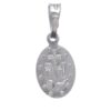 Wundertätige Medaille echt Silber 925 Rückseite