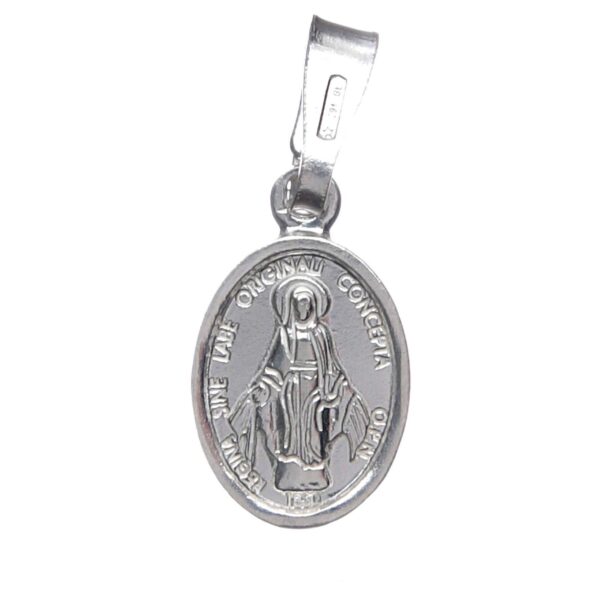 Wundertätige Medaille echt Silber 925 Vorderseite