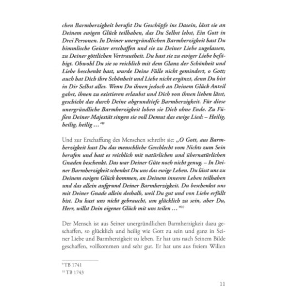 Seite 11 vom Buch "Der Rosenkranz zur göttlichen Barmherzigkeit"