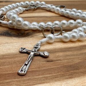 Eherosenkranz Medjugorje weiß