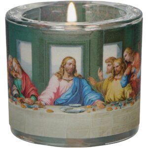 Glaswindlicht Abendmahl – Leonardo da Vinci