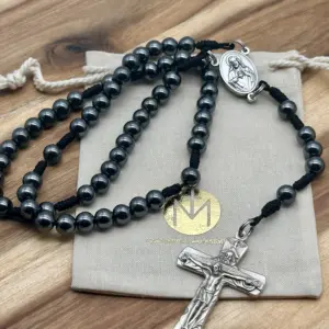 Rosenkranz: Gottes Liebe Hämatit